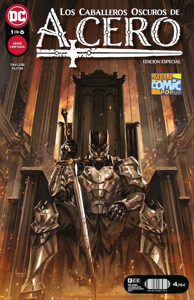 Los Caballeros Oscuros de Acero. Edición especial Madrid Comic