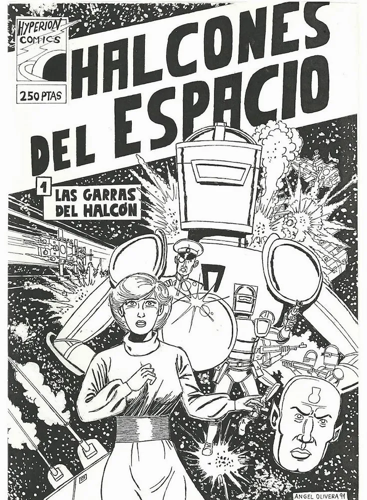 Halcones del espacio (Autoedición)