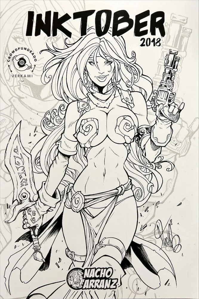 Inktober 2018 (Autoedición)