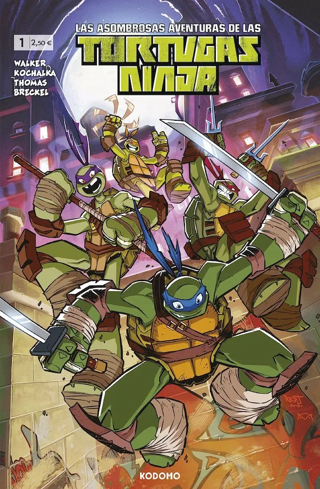 Las asombrosas aventuras de las Tortugas Ninja