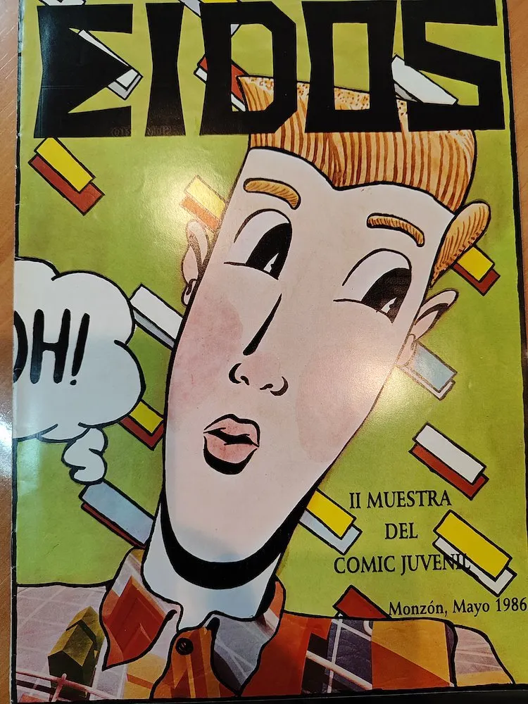 Eidos II muestra del cómic juvenil