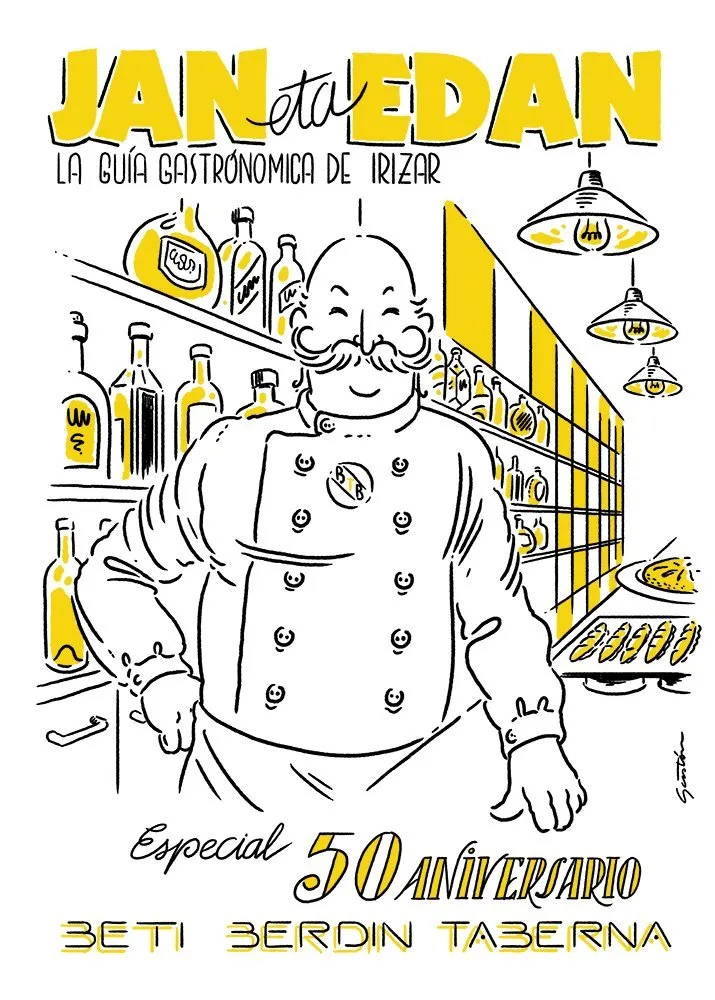 Jan eta Edan La guía gastronómica de Irizar