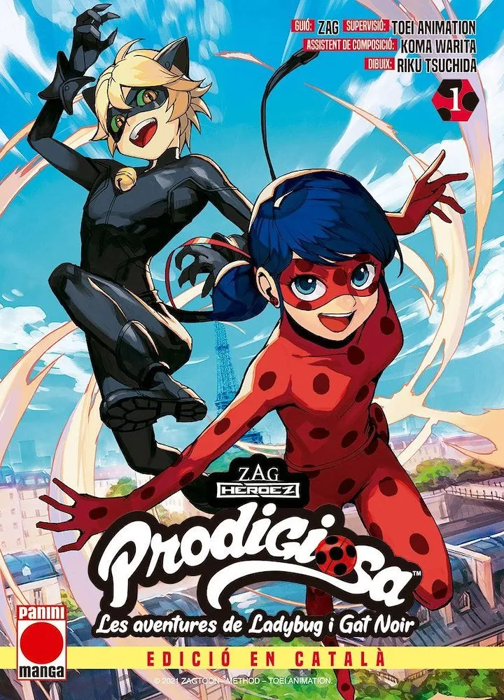 Prodigiosa: les aventures de Ladybug i Gat Noir (Catalán)
