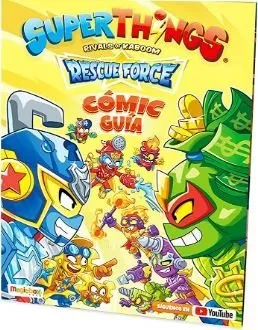 SuperThings Rivals of Kaboom Rescue Force Cómic guía