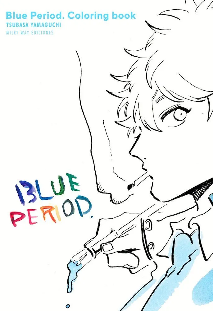 Blue Period Coloring book