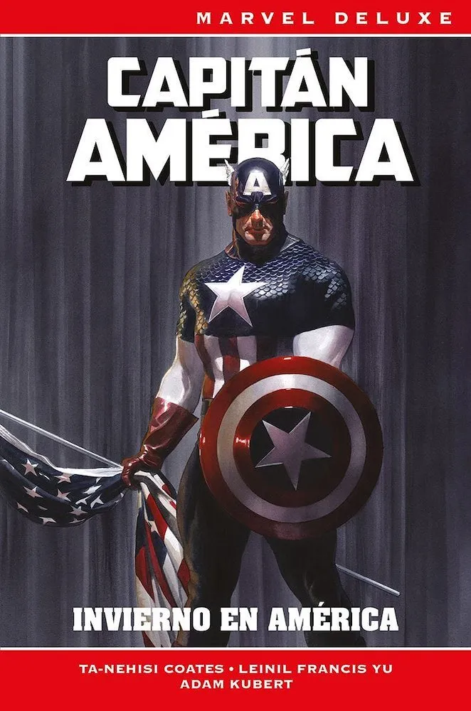 Capitán América de Coates. Marvel Deluxe
