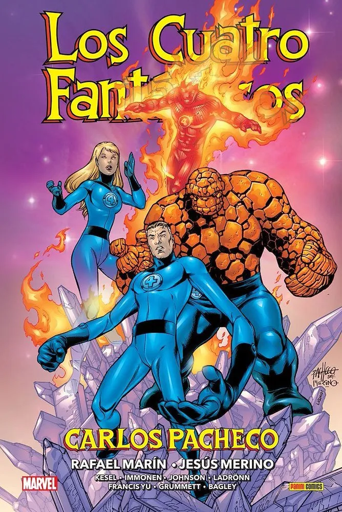Los Cuatro Fantásticos de Carlos Pacheco. Marvel Omnibus