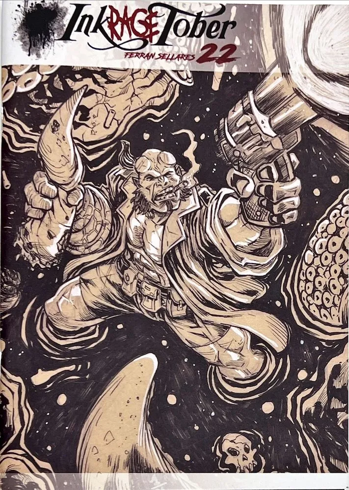 Inkragetober Ferran Sellares 22 (Autoedición)