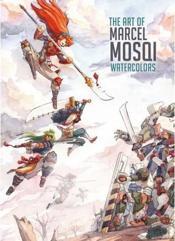 The Art of Marcel Mosqi Watercolors (Ominiky Ediciones)