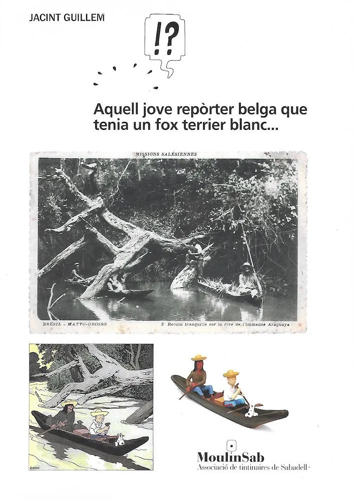 Aquell jove repòrter belga que tenia un fox terrier blanc...