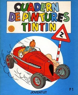 Quaderns de pintures Tintin (Catalán)