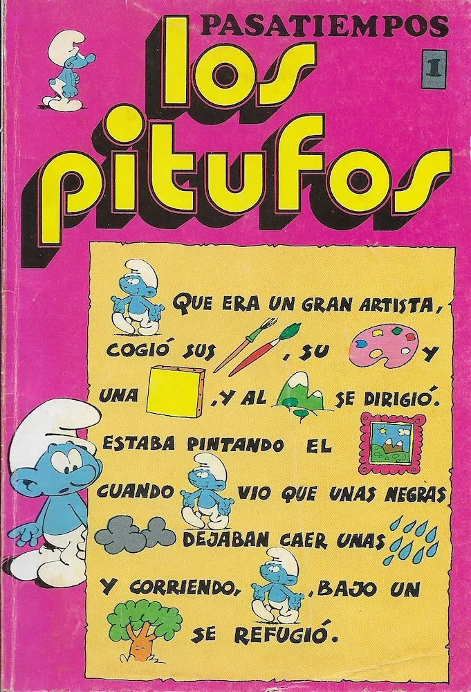 Pasatiempos Los Pitufos