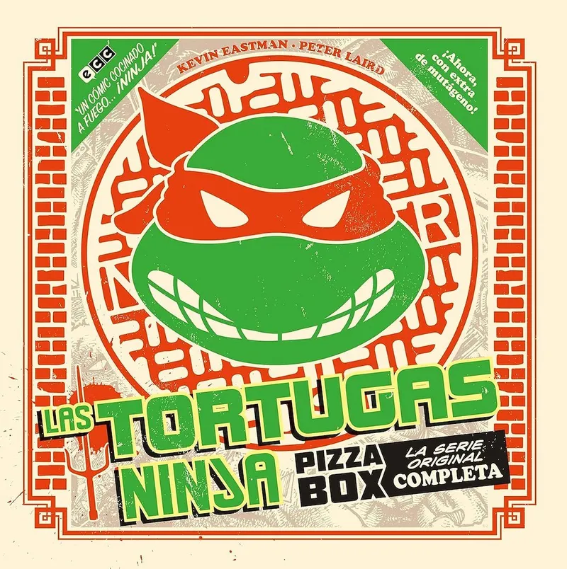 Las Tortugas Ninja: La serie original completa Pizza Box