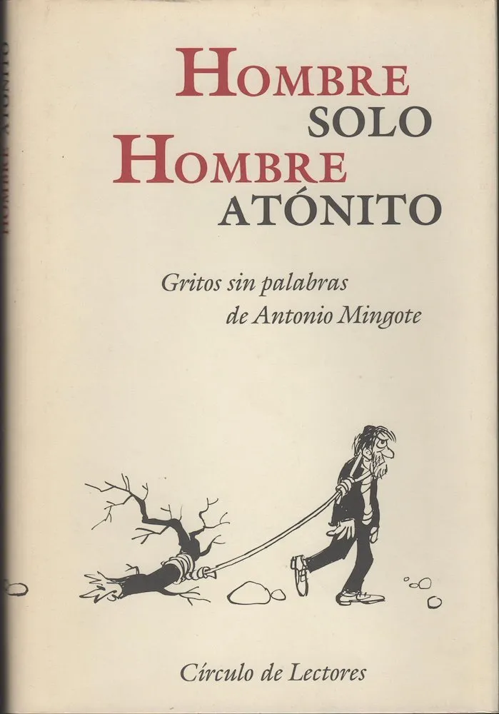 Hombre solo Hombre atónito