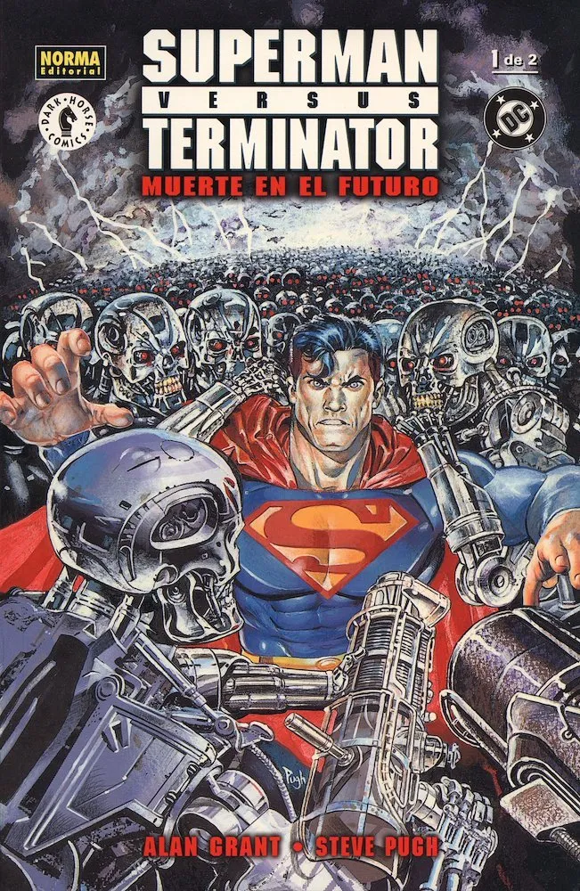 Superman versus Terminator. Muerte en el futuro