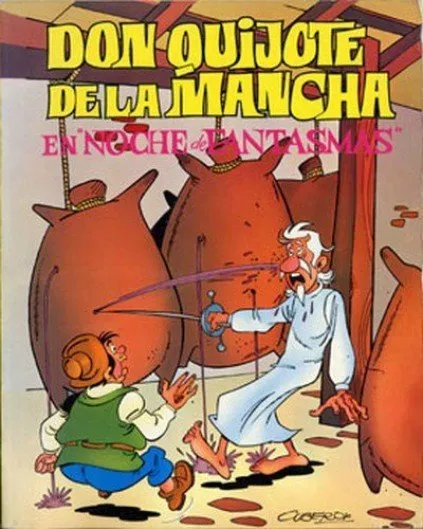 Don Quijote de La Mancha en noche de Fantasmas