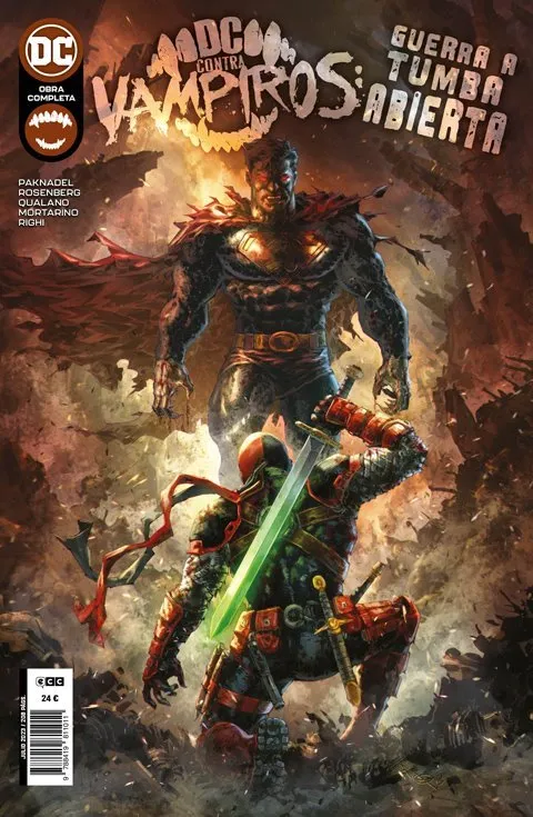 DC contra vampiros: Guerra a tumba abierta