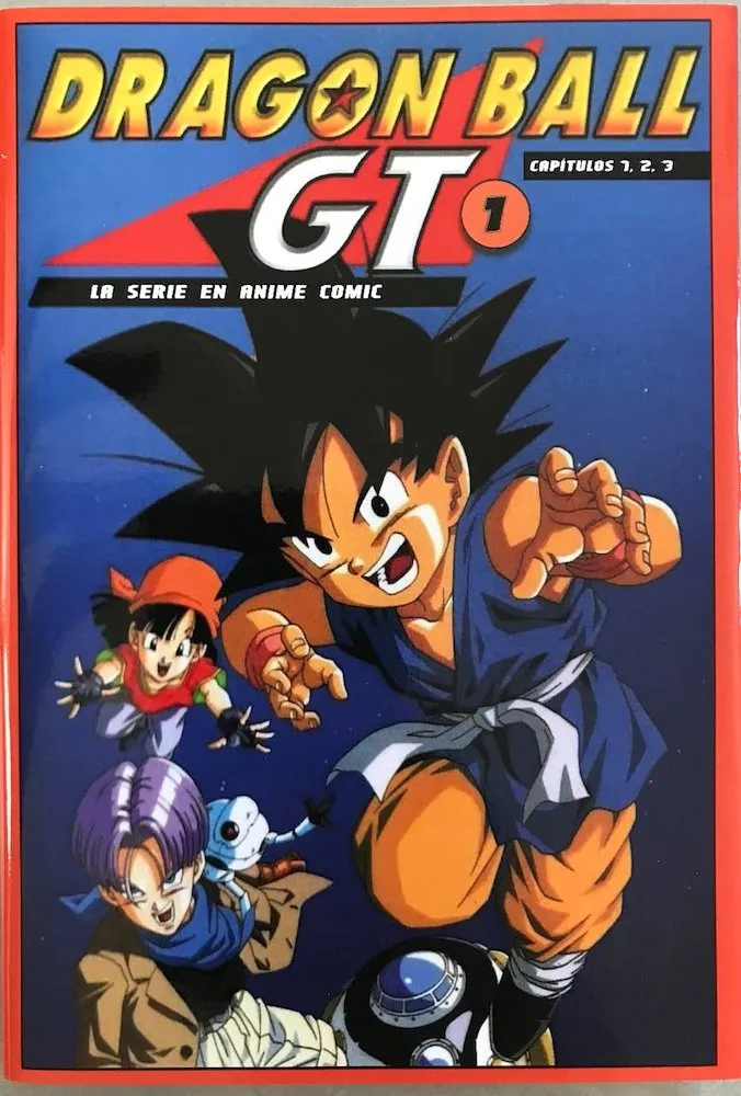 Dragon Ball GT Anime Comic