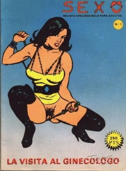 Sexo. Revista dibujada solo para adultos