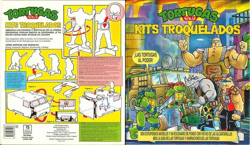 Tortugas Ninja Kits Troquelados