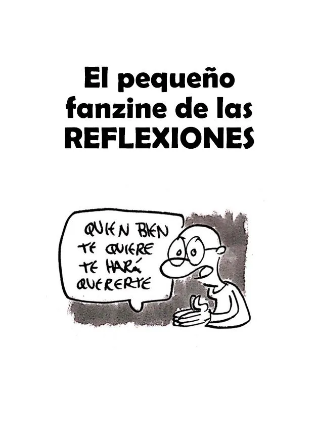El pequeño fanzine de las reflexiones (Autoedición)