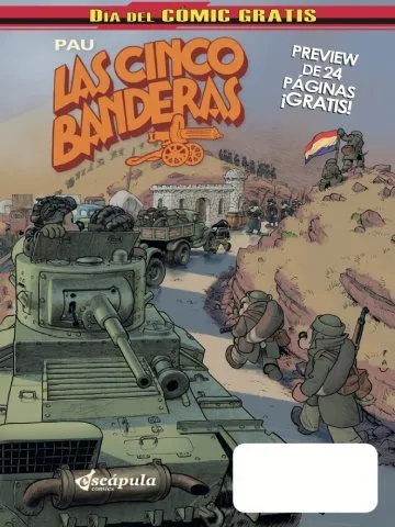 Las Cinco Banderas. Día del Cómic Gratis Español 2023