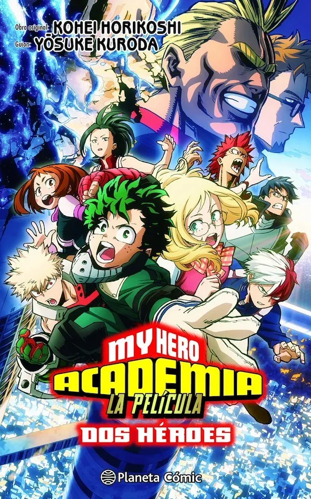My Hero Academia: Dos héroes Anime comic