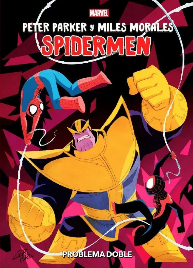 Peter Parker y Miles Morales. Spidermen: Problema doble