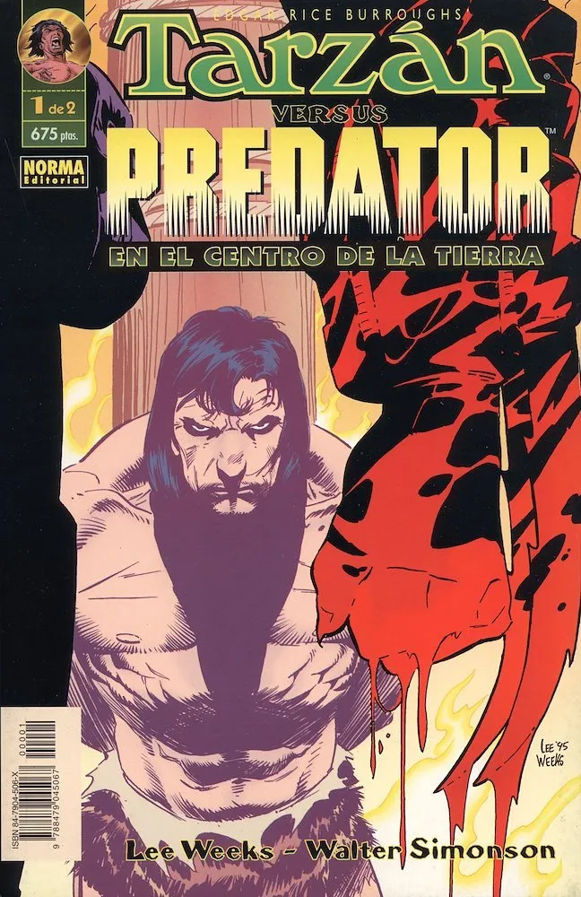 Tarzán versus Predator. En el centro de la Tierra