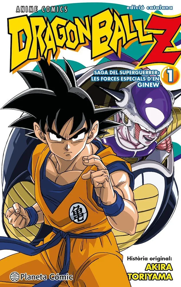 Bola de Drac Z Anime Comics Forces Especials Ginew (Catalán)