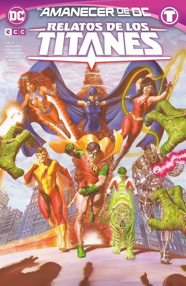 El amanecer de DC. Relatos de los Titanes