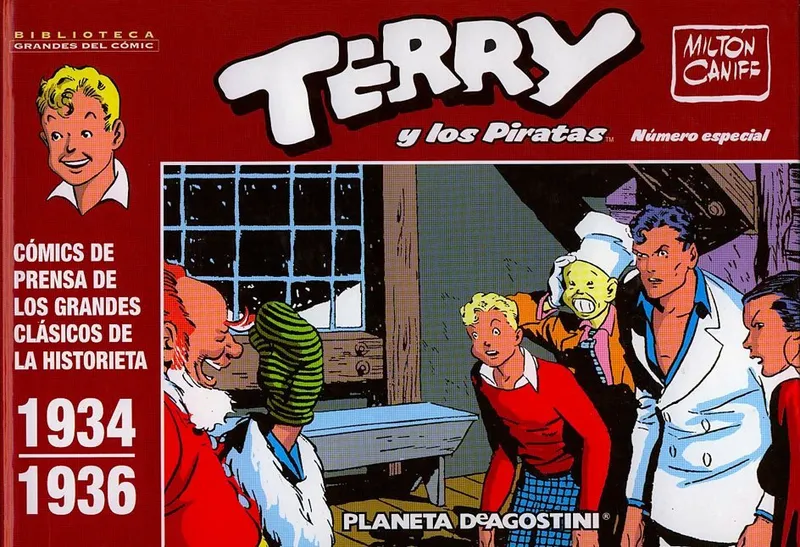 Terry y los Piratas Número especial. Biblioteca Grandes del Cómic