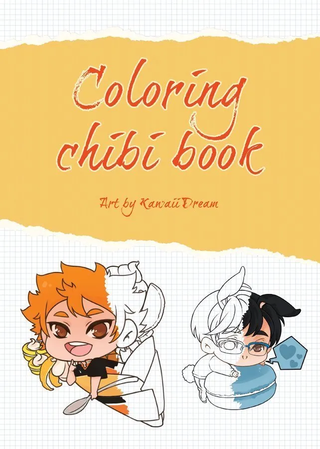 Coloring Chibi Book