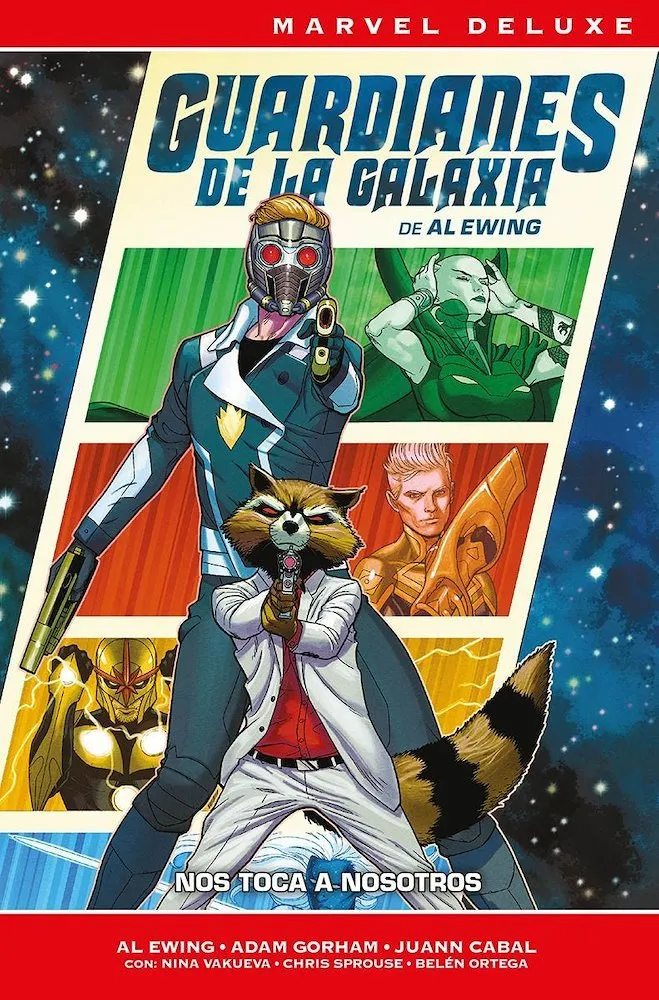 Guardianes de la Galaxia de Al Ewing. Marvel Deluxe