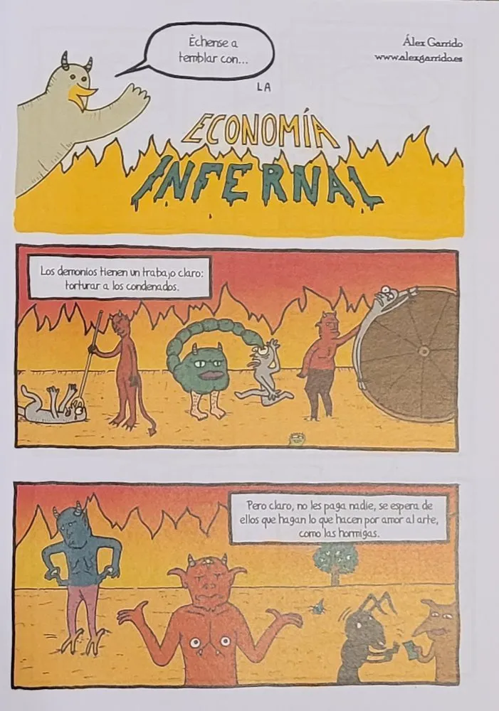 La economia infernal (Autoedición)