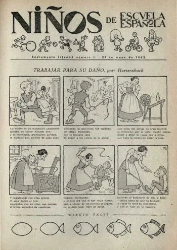 Niños de Escuela Española