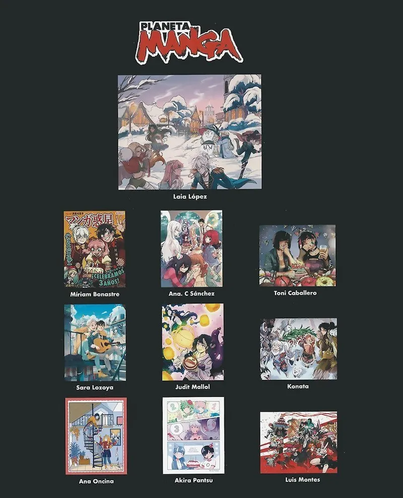 Planeta Manga - Láminas