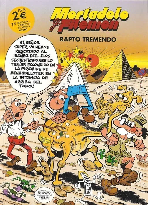 Mortadelo y Filemón. Súbete al carro por el autismo