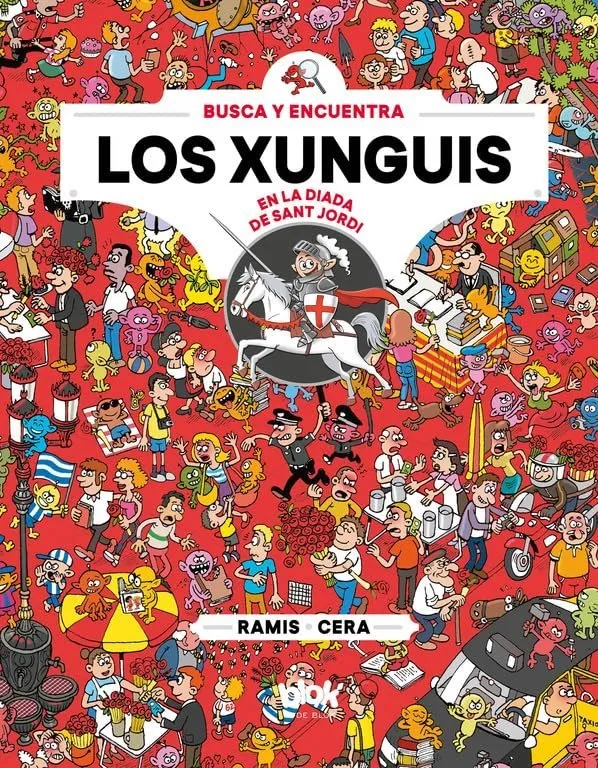 Busca y encuentra. Los Xunguis en la Diada de Sant Jordi