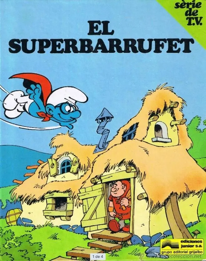Els barrufets, Sèrie de TV. (Catalán)