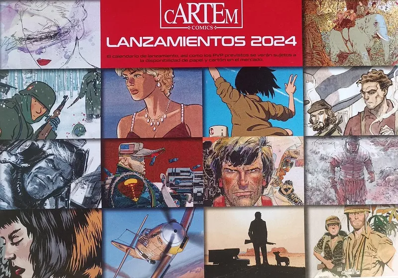 Cartem Cómics - Lanzamientos 2024