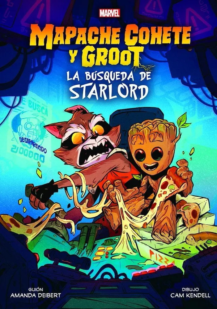 Mapache Cohete y Groot: La búsqueda de StarLord