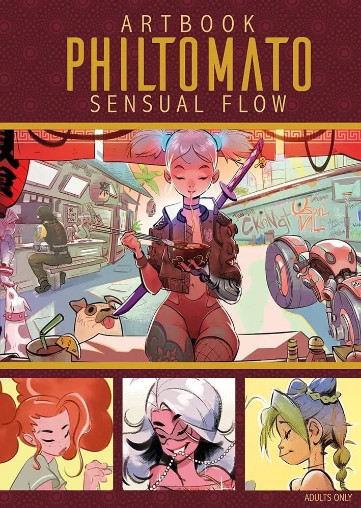 Artbook Philtomato Sensual flow (Ominiky Ediciones)