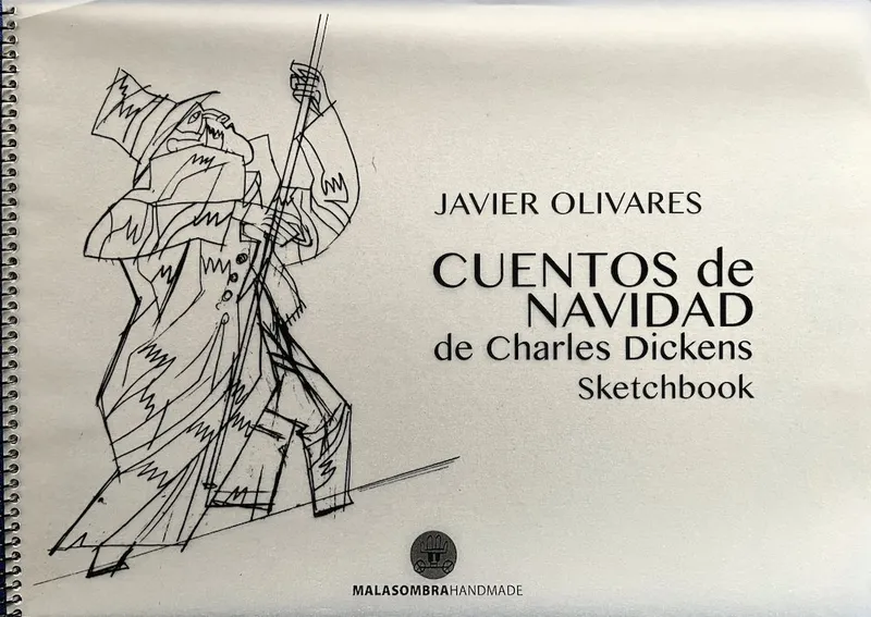 Cuentos de navidad de Charles Dickens - Sketchbook (Malasombra Handmade (autoedición))