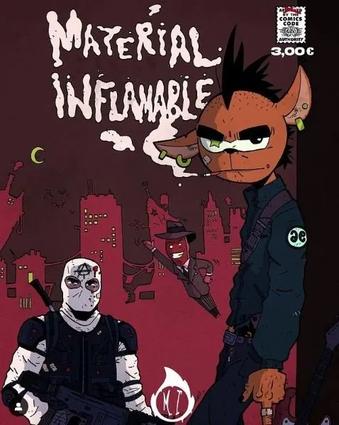Material inflamable (Autoedición)