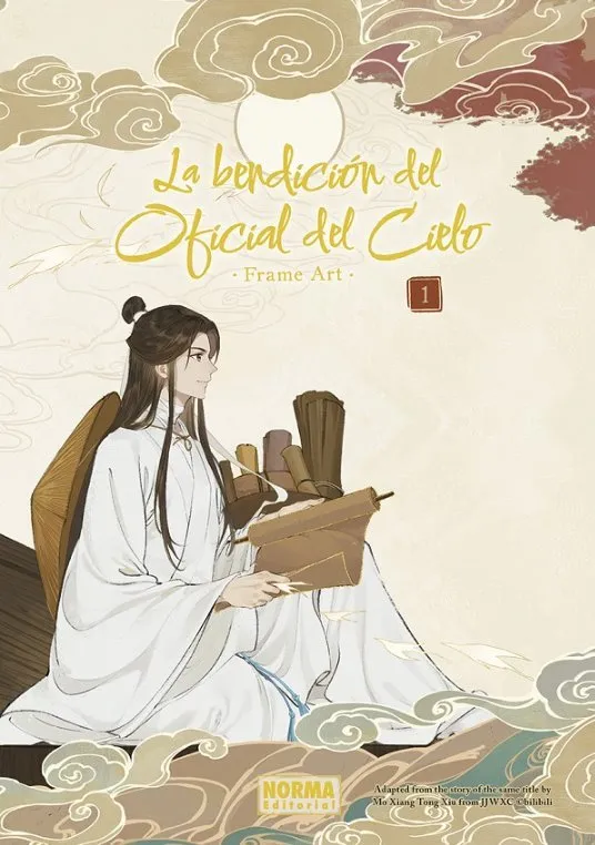 La bendición del Oficial del Cielo. Frame Art