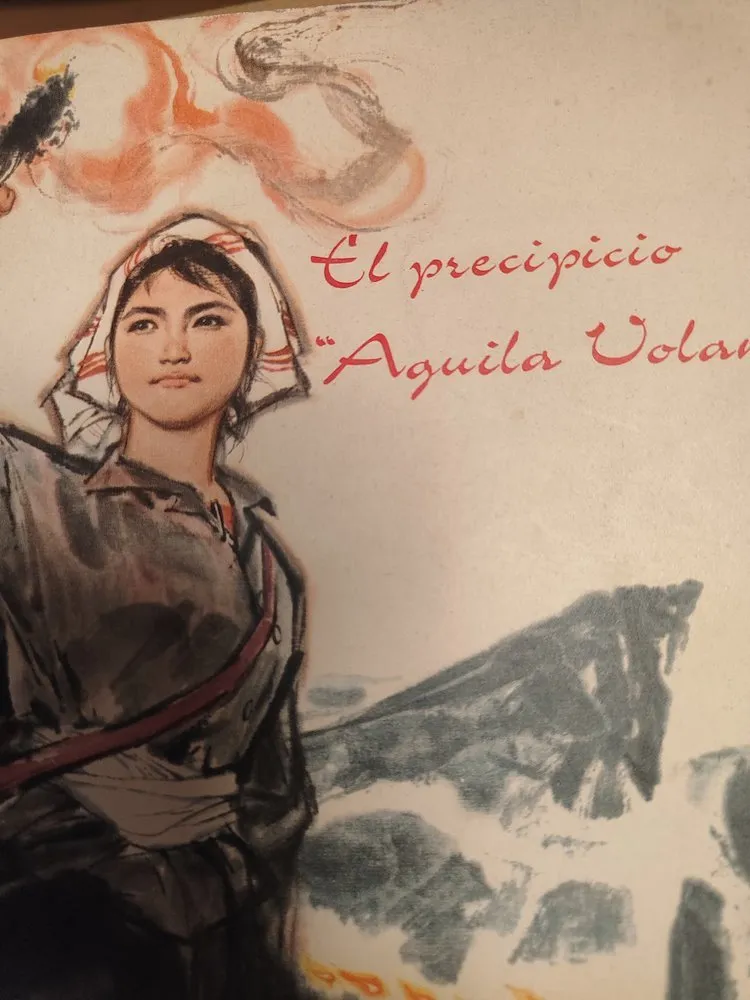 El precipicio águila volante