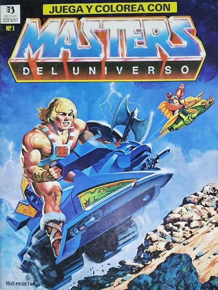 Juega y colorea con Masters del Universo