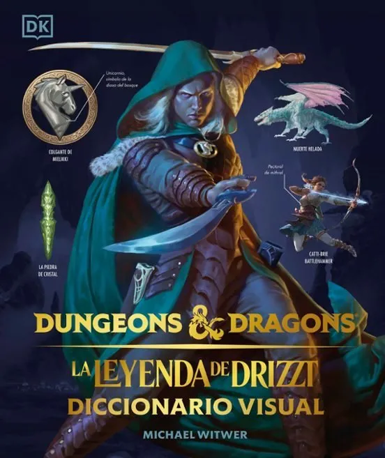 La leyenda de drizzt diccionario visual