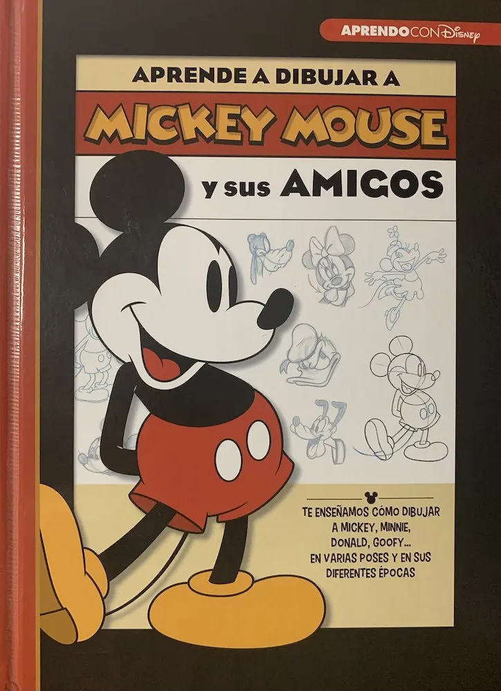 Aprende a dibujar a Mickey Mouse y sus amigos